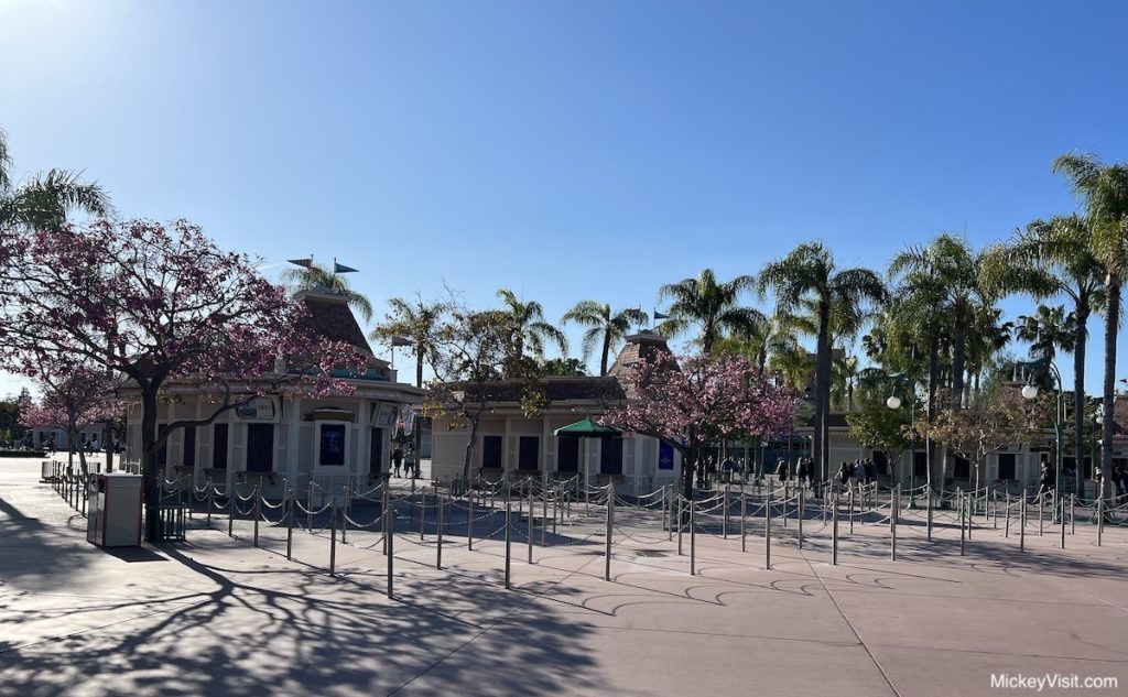 ticket booths at disneyland where new disability pass offering will be housed