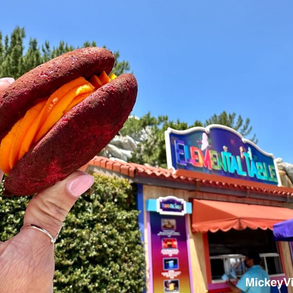 Pixar Fest food marketplace booths