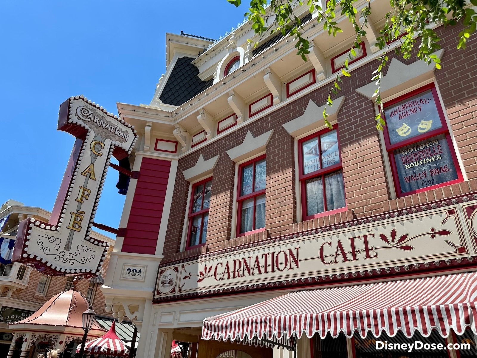 Carnation Cafe Disneyland