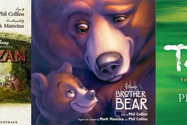 Tarzan, Brother Bear, and Tarzan: The Broadway Musical album artwork