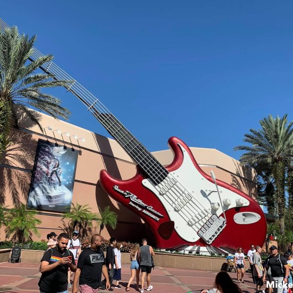 rock n roller coaster disney world exterior