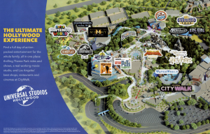 2026 Universal Studios Hollywood Map California (Printable PDF)