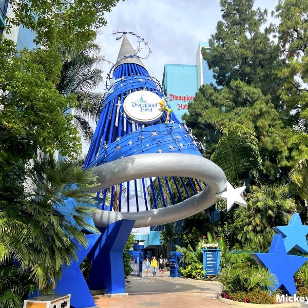 Disneyland hotel entrance