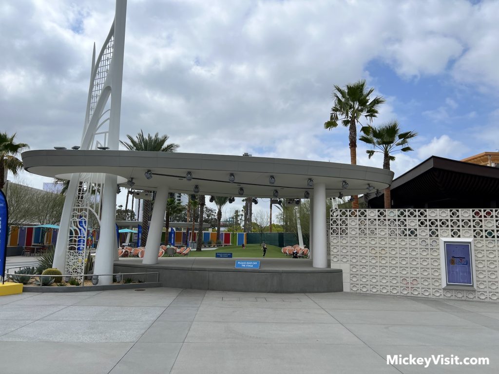 new downtown disney security entrance