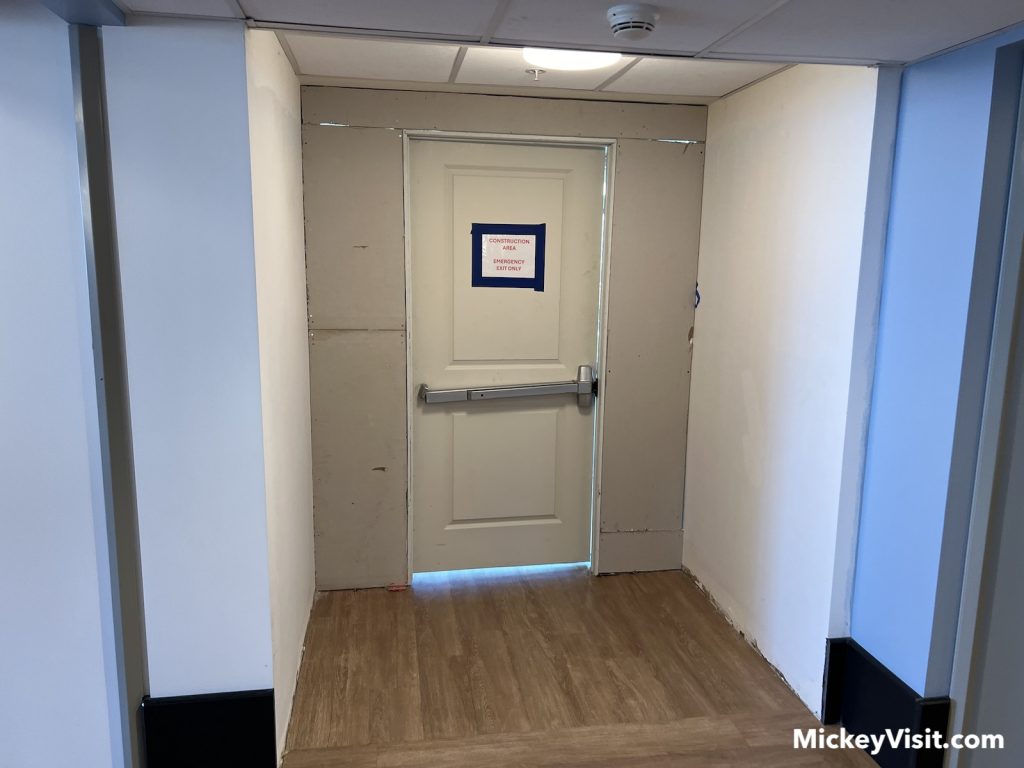 pixar place hotel closed hallway