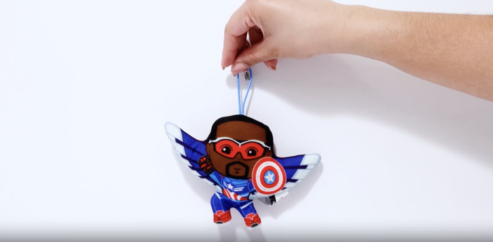 Captain America in flight Happy Meal toy