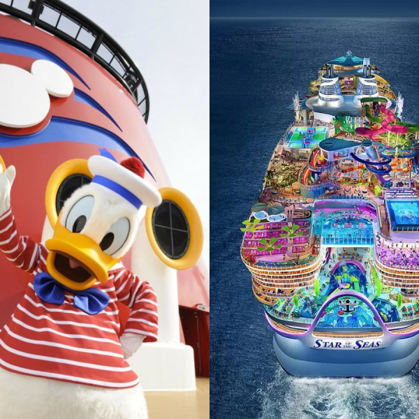 Donald Duck Disney Cruise Royal Caribbean ship