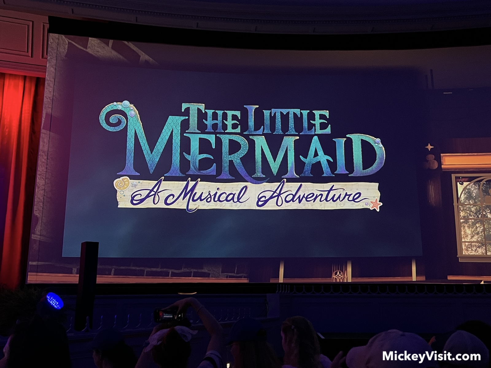 The Little Mermaid Hollywood Studios show title