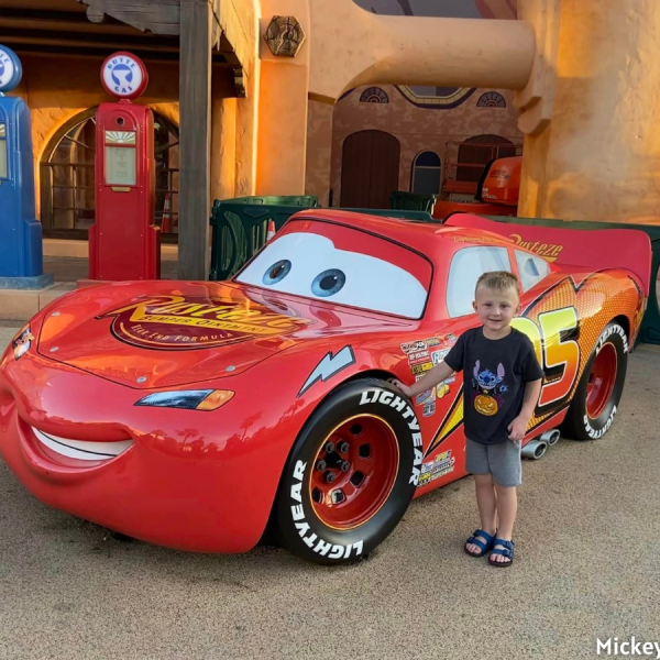 Lightning McQueen at Art of Animation