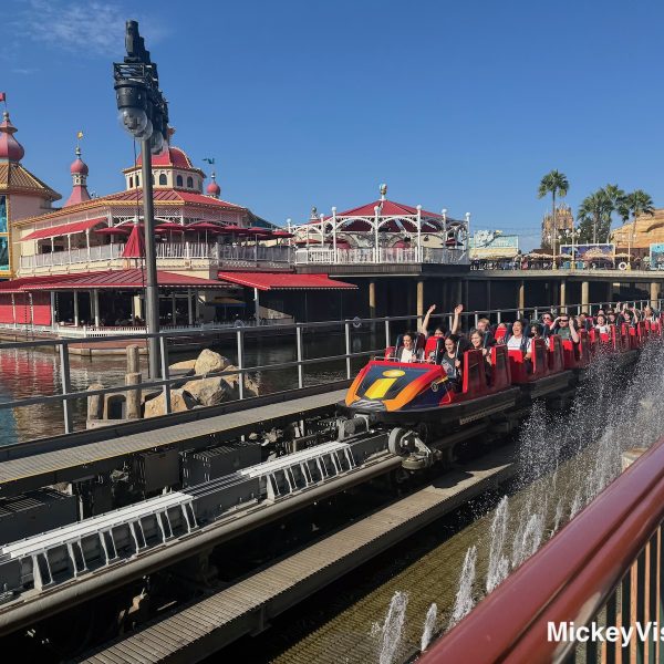 Lightning Lane Multi Pass ride Incredicoaster at Disney California Adventure