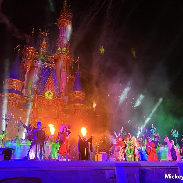Disney Villains on stage