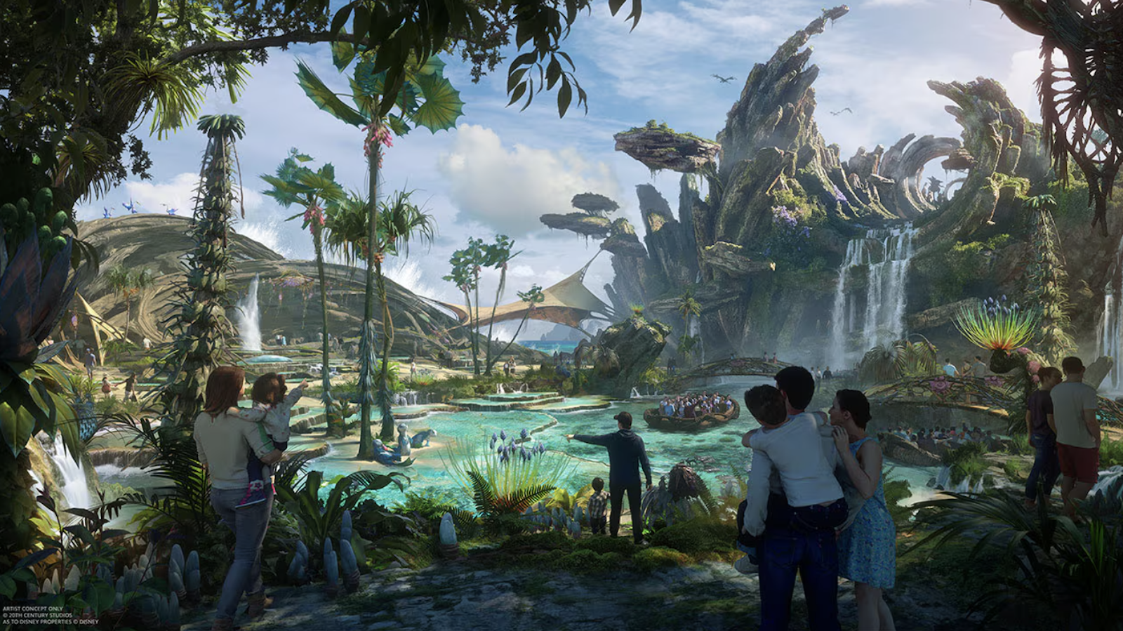 Avatar experience at Disneyland