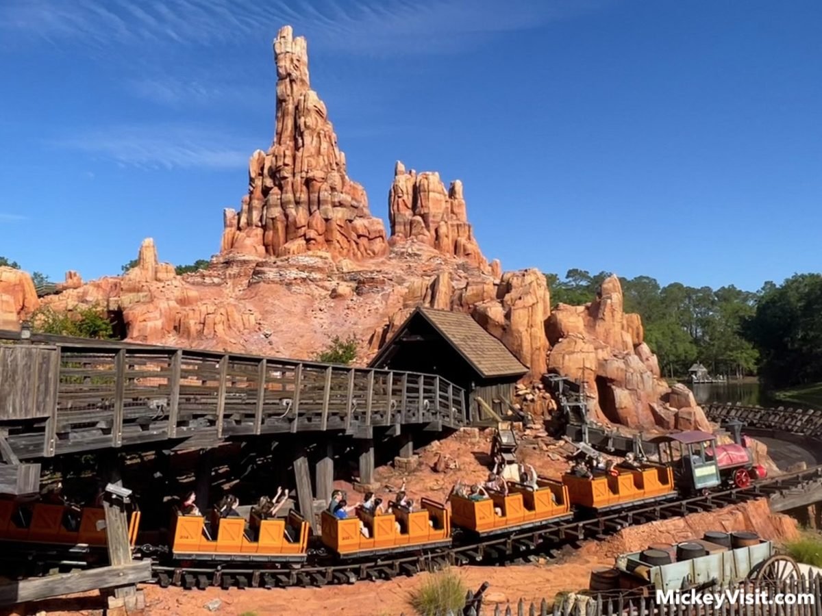Big Thunder Mountain Railroad at Magic Kingdom