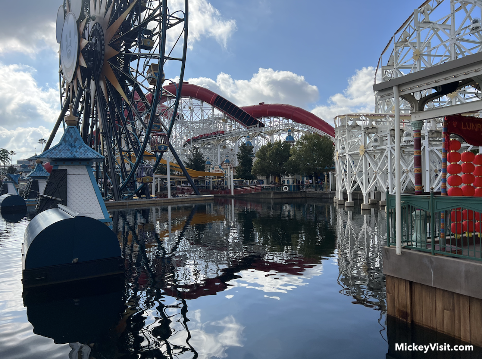 Disney California Adventure quiet spots