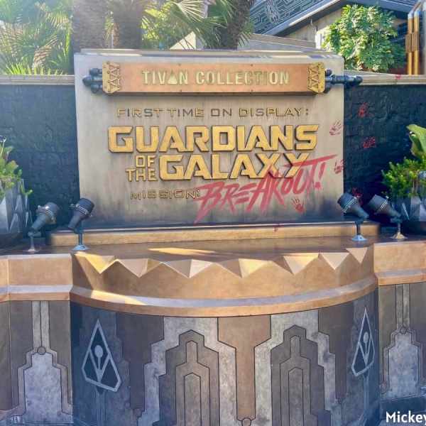 Guardians of the Galaxy - Mission: BREAKOUT! sign
