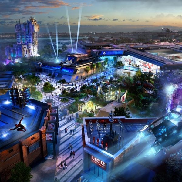 avengers campus above image