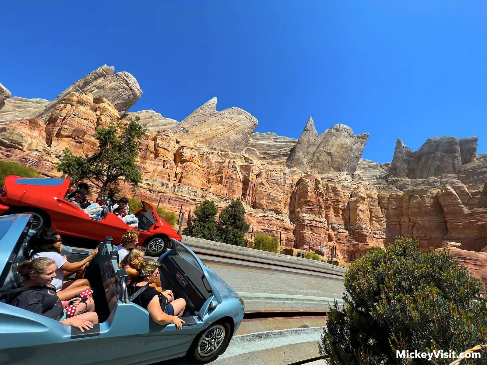 Radiator Springs Racers at Disney California Adventure