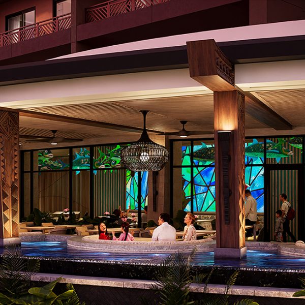 DVC Disney Island Tower restaurant