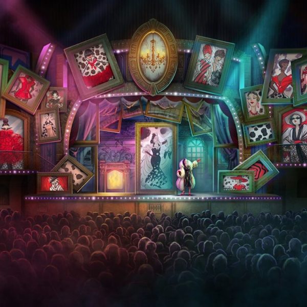 concept art for new Hollywood Studios villains show