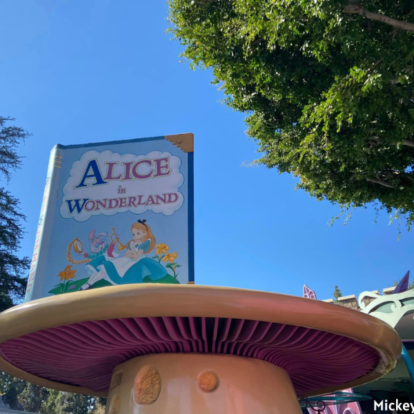 Alice in Wonderland mushroom