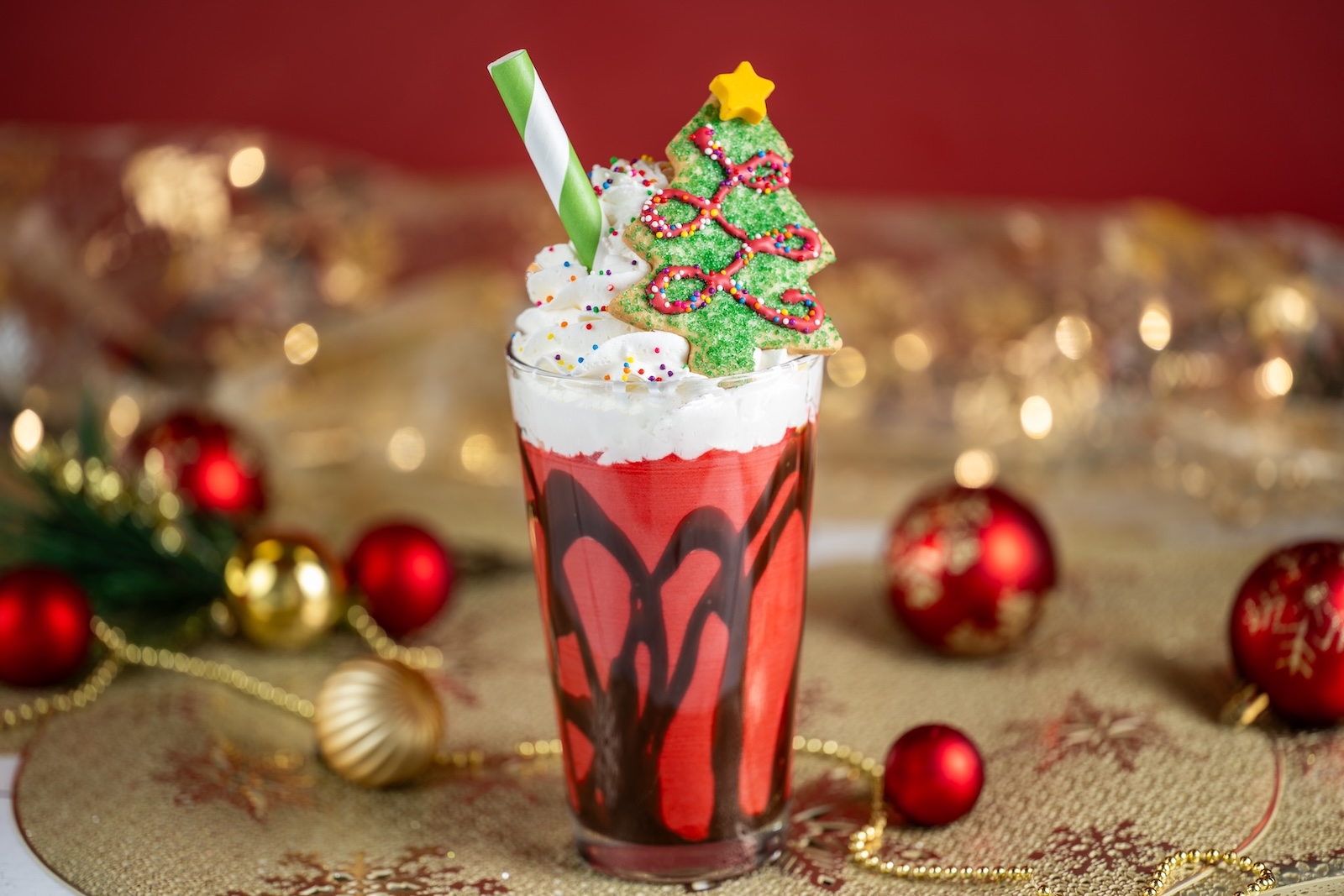 Red Velvet Holiday Milk Shake