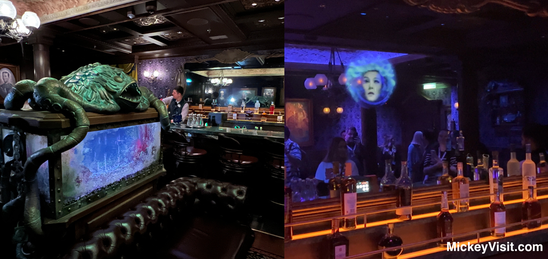 Haunted Mansion bar