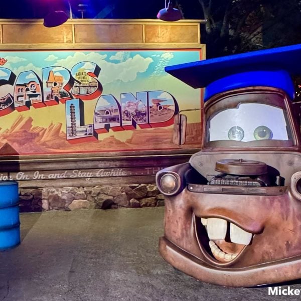 Grad Nites Disneyland Cars Land photo op