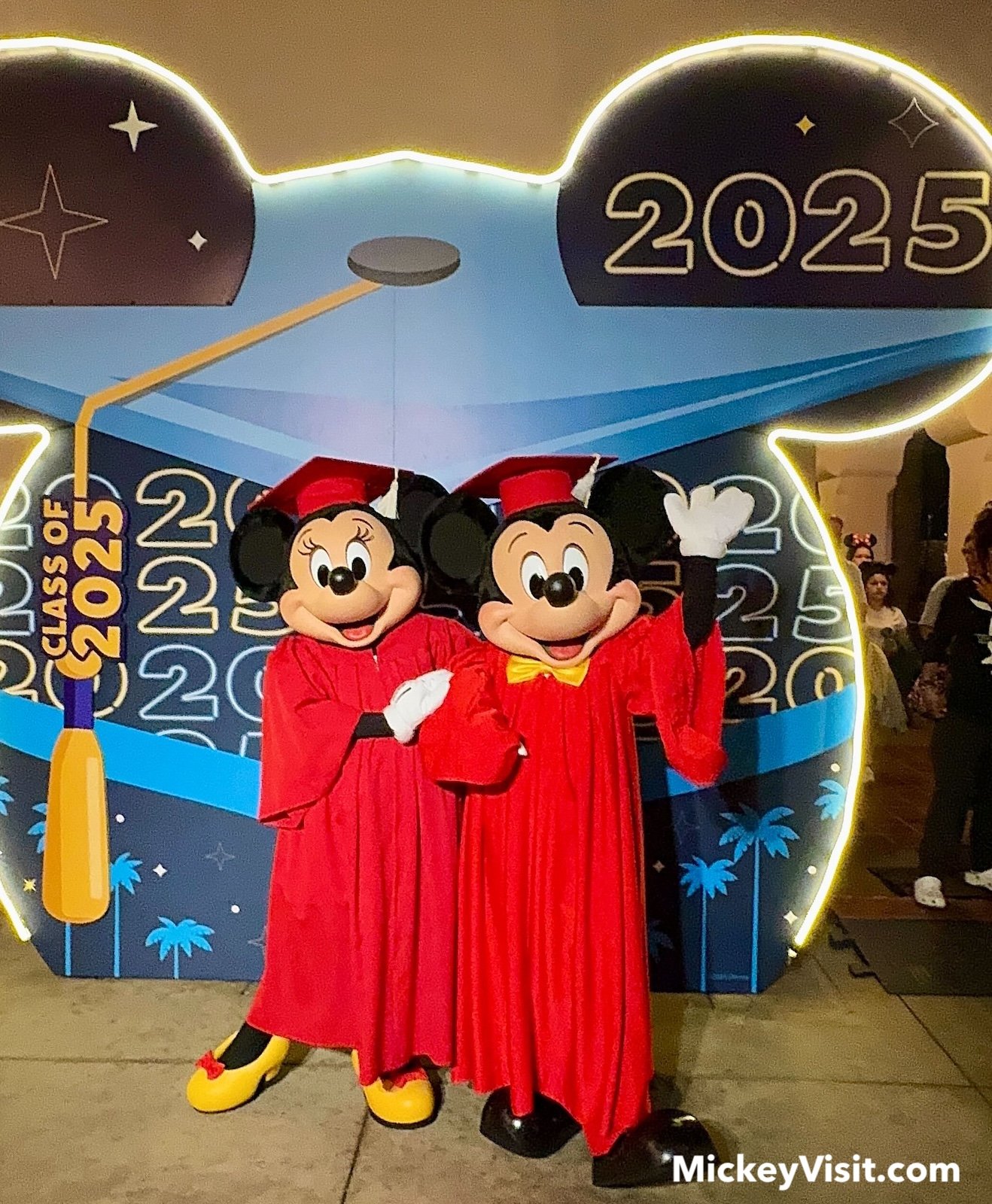Grad Nites at Disneyland Mickey and Minnie