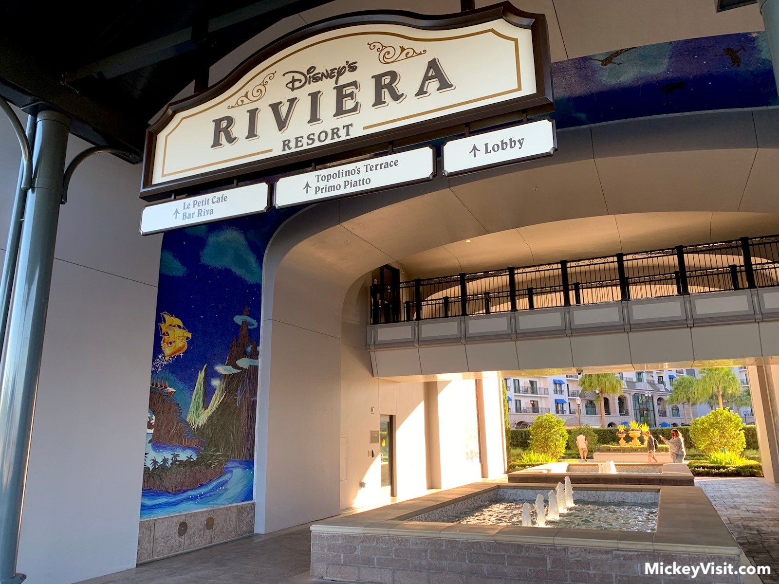 Disney's Riviera Resort murals