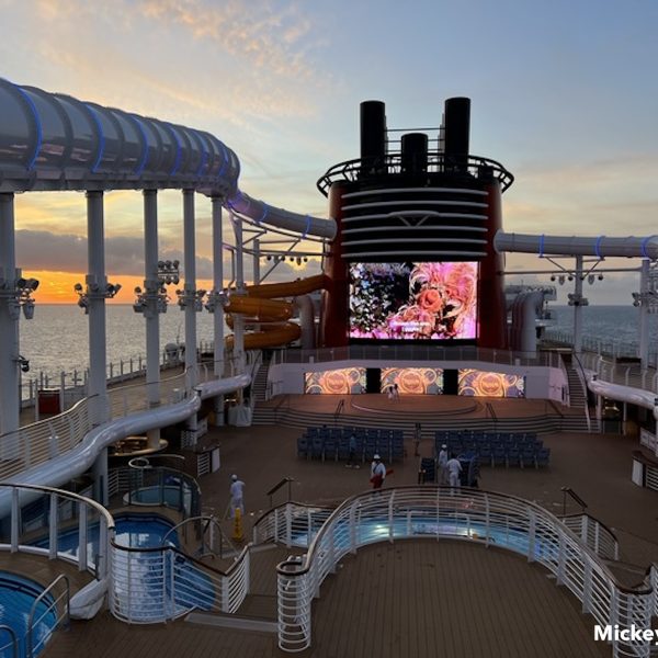 Disney Treasure sunset