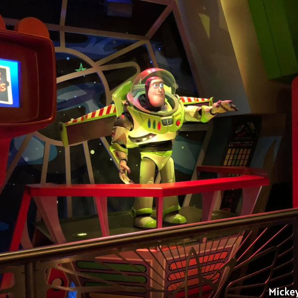 Buzz Lightyear animatronic
