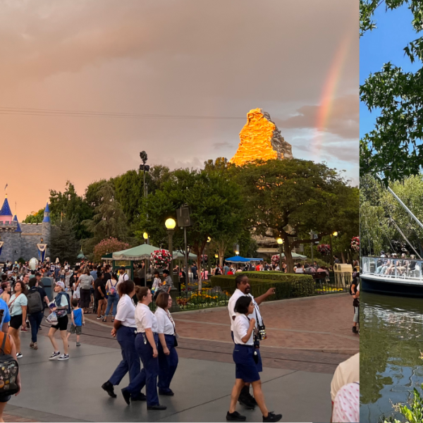disneyland sunset and mark twain