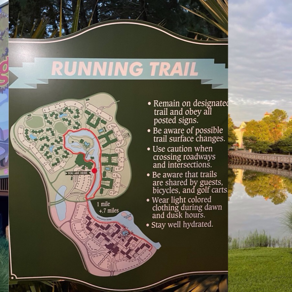Disney World running trails