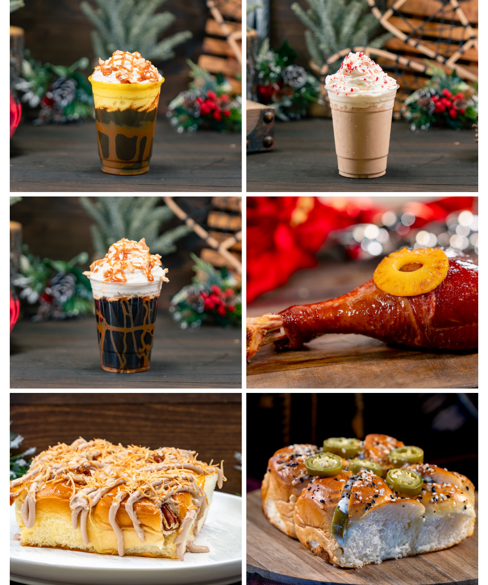 Christmas foods from Smokejumpers Grill and outdoor vending locations