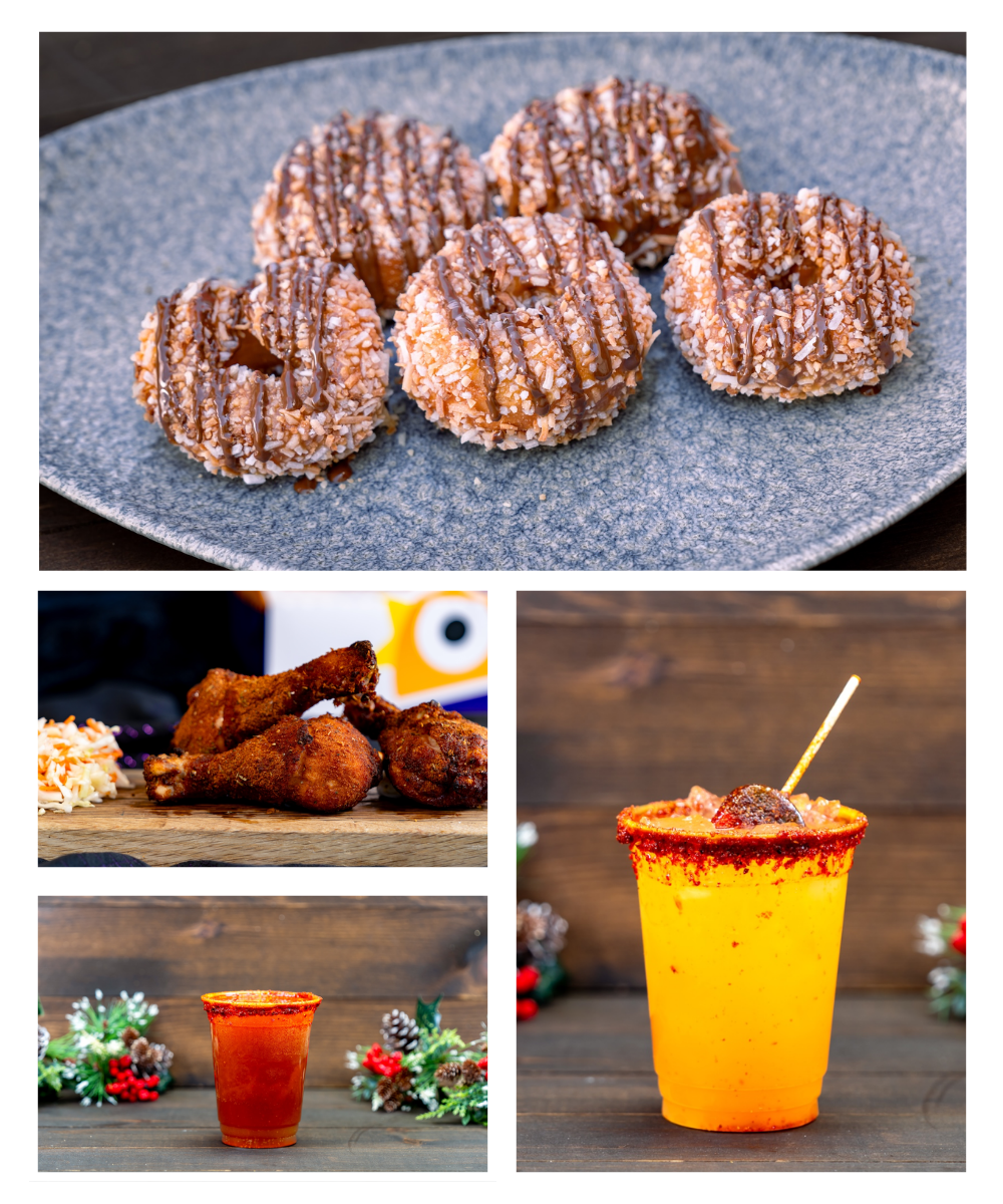 Disney California Adventure Christmas foods and drinks