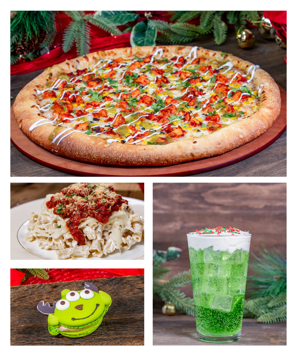 Alien Pizza Planet Disneyland Christmas foods