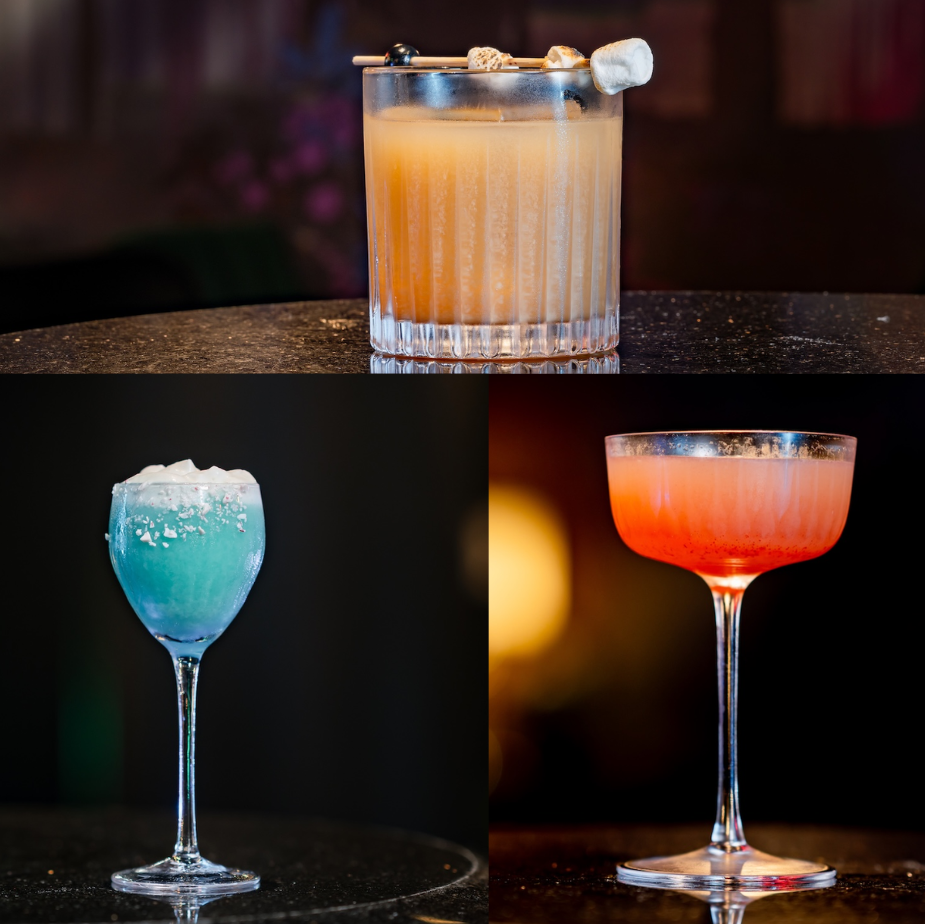 Broken Spell Lounge Disneyland Hotel Christmas drinks