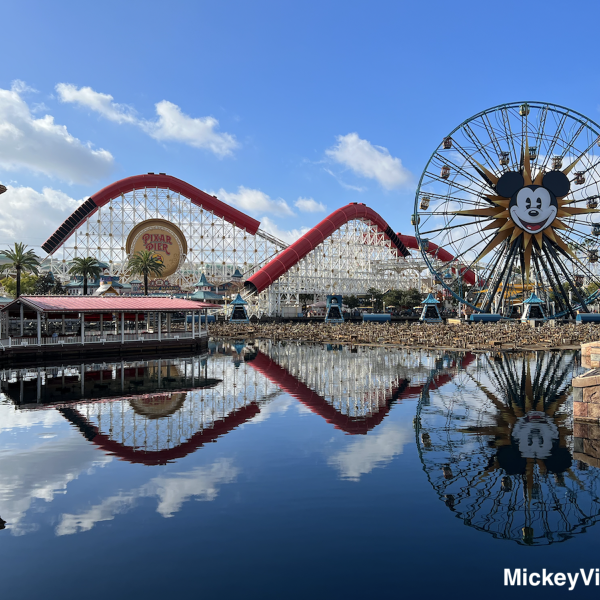 Disney California Adventure Pixar Pier view