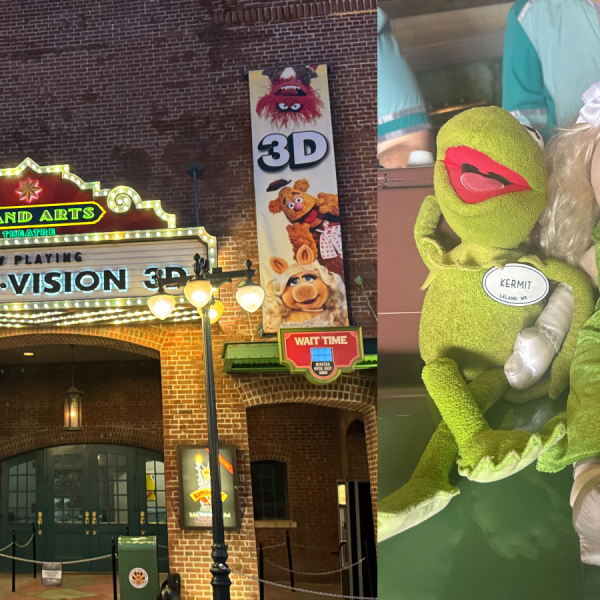 Muppet*Vision 3D sign and Muppets Hollywood Studios