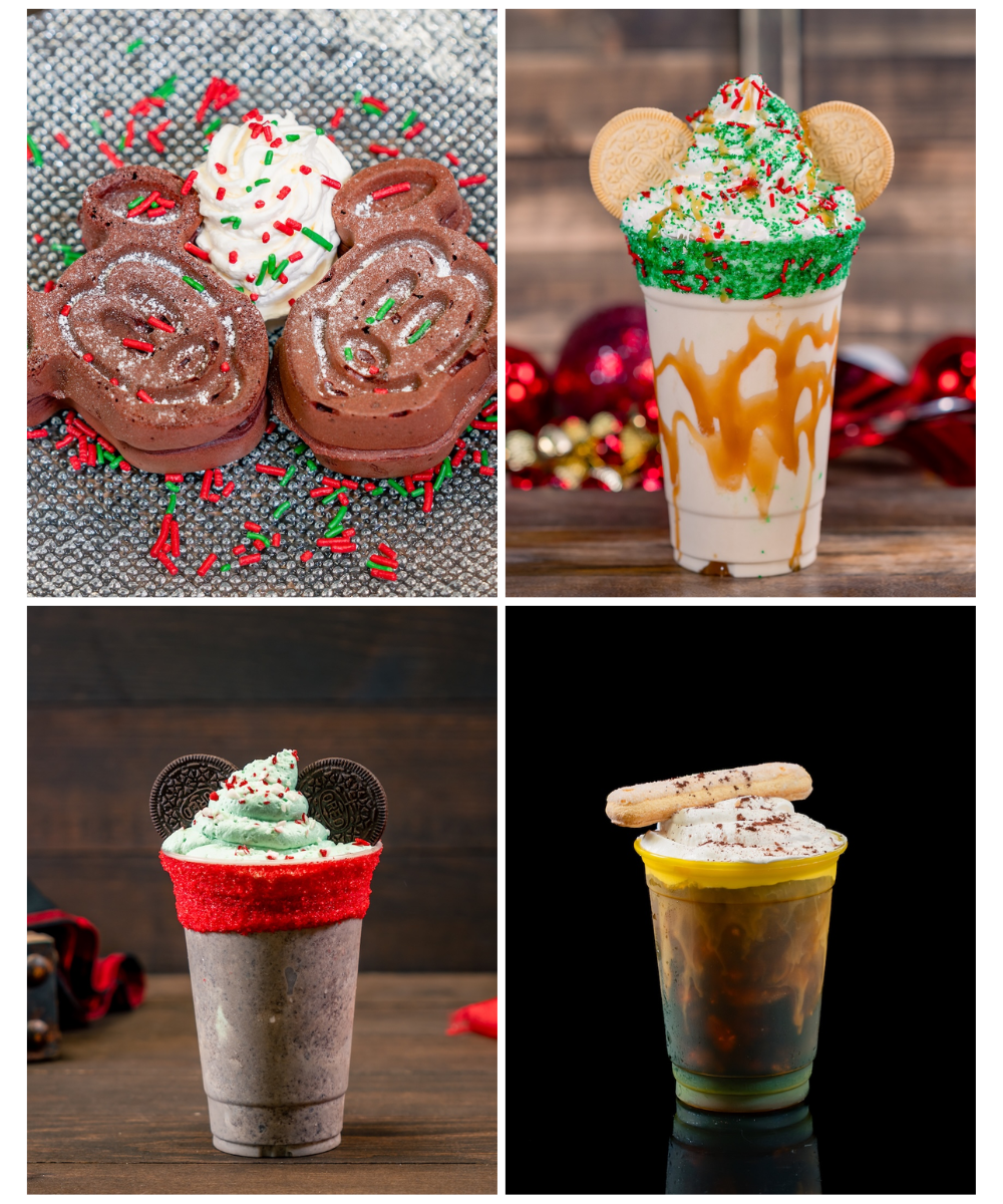 Schmoozies! Christmas drinks and waffles