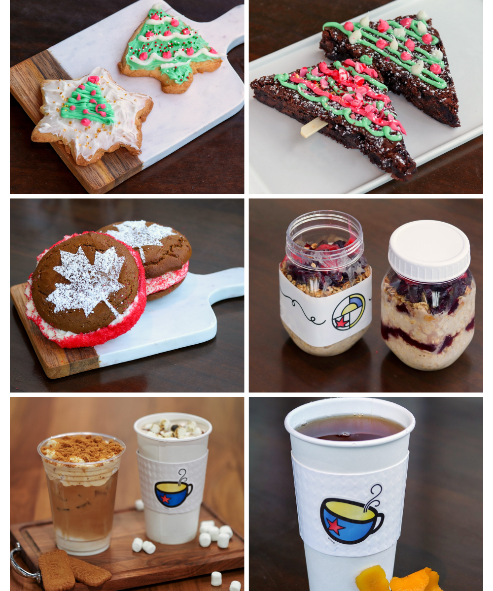 The Sketch Pad Café Christmas treats