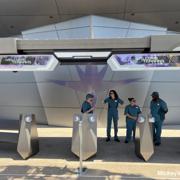 Disney attraction entrance
