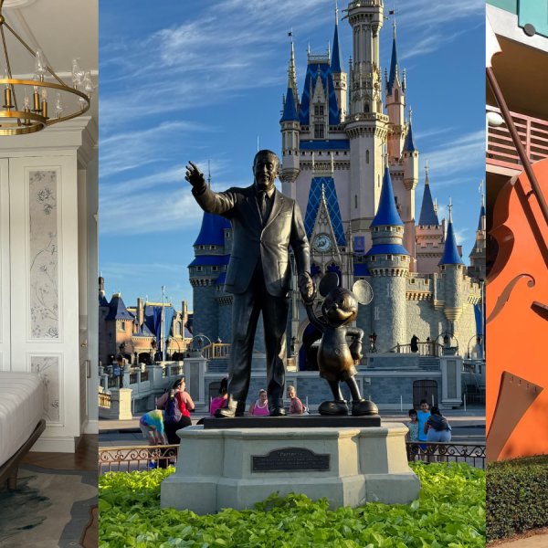 Disney World hotels and castle