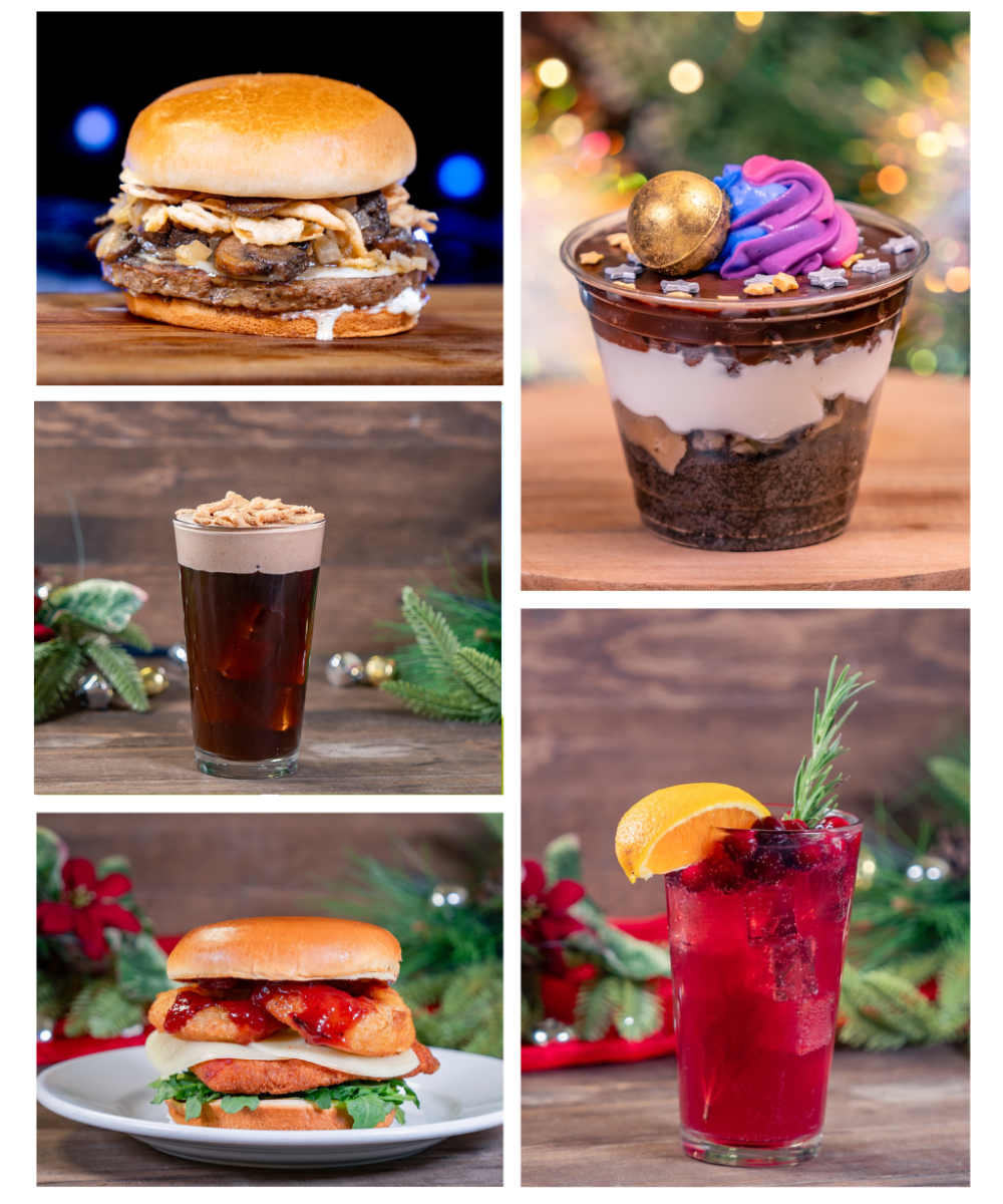 Galactic Grill Disneyland Christmas foods