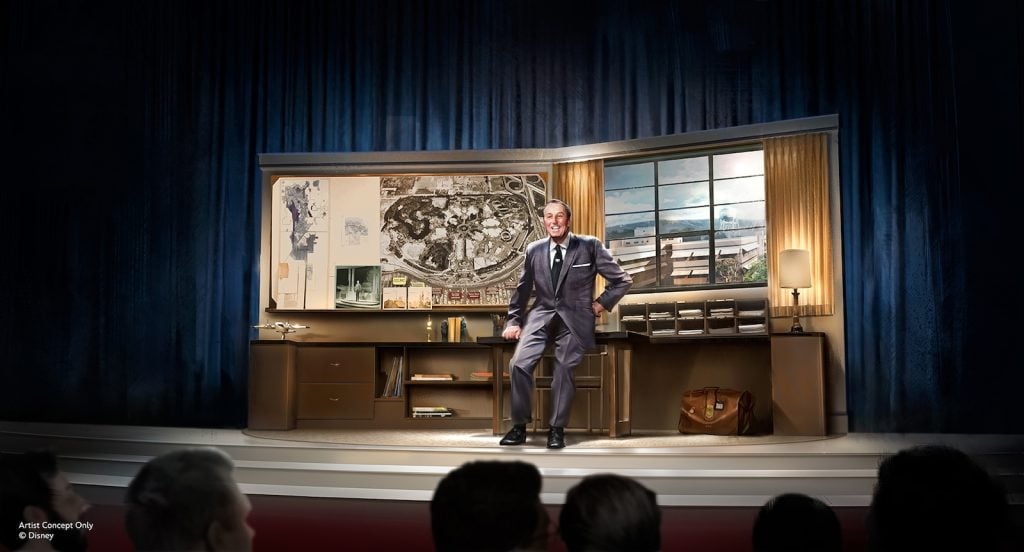 “Walt Disney – A Magical Life" attraction
