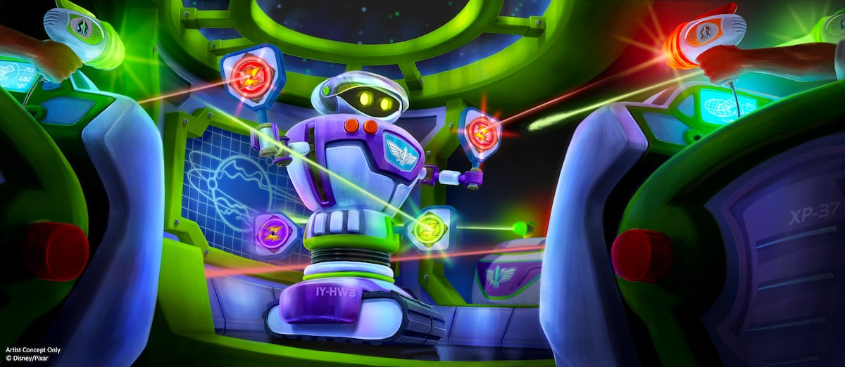 buzz lightyear audio animatronic new ride