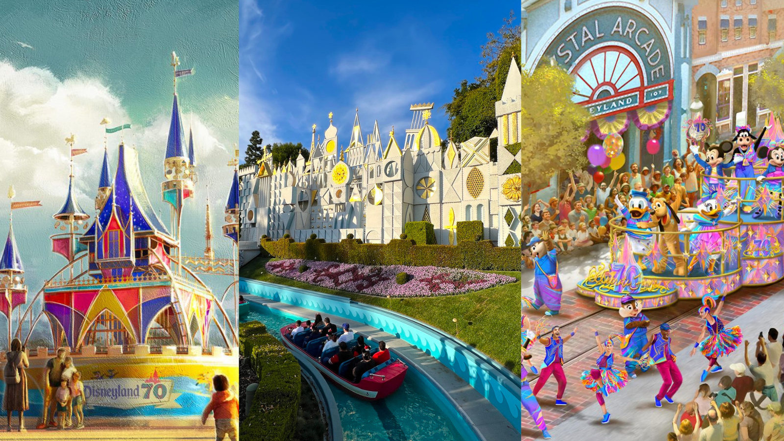 Disneyland Announces NEW 70th Anniversary Cavalcade, Projection