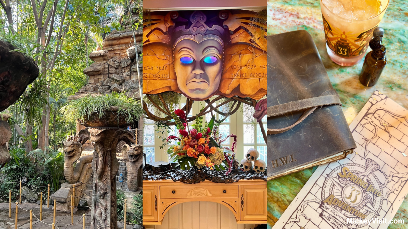 Disneyland Club 33 Indiana Jones Adventure Ride 30th Celebration