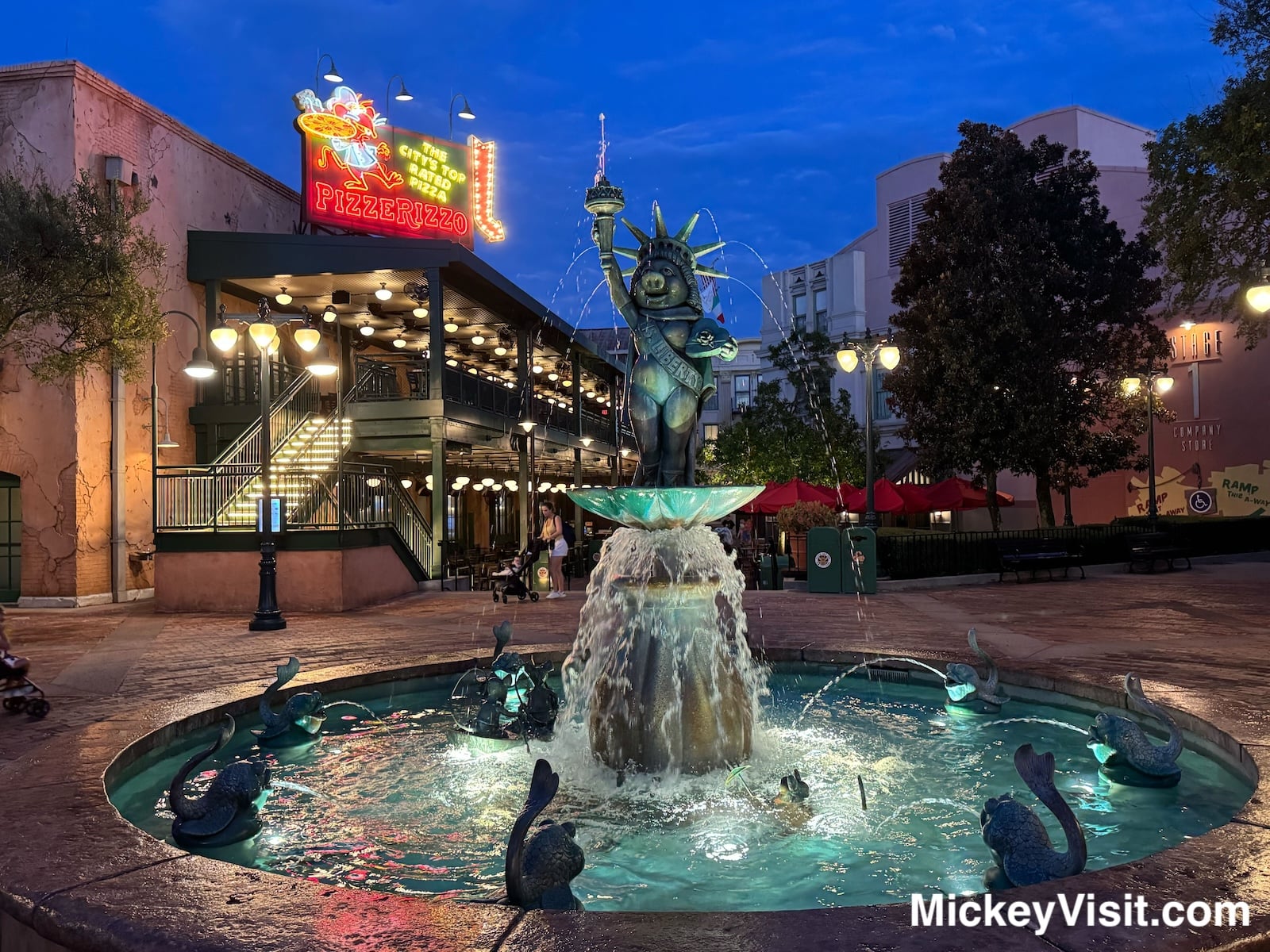 Muppets Courtyard in Hollywood Studios