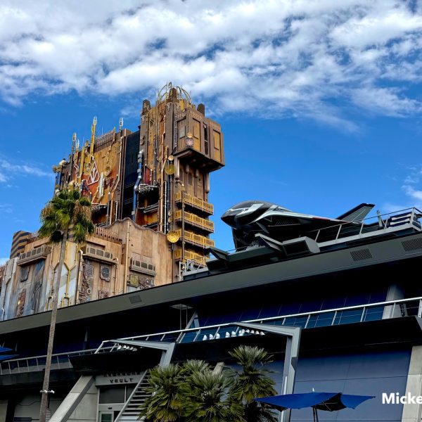 disneyland avengers campus quinjet main show stage